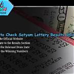 satyam lottery result